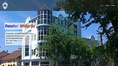 Fenster stolarija izrada sajtova rs